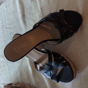 Platform wedge sandals